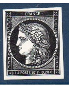 Les timbres autoadhésifs de l'année 2019