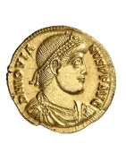 Les pièces de monnaies romaines de L'empereur Jovien