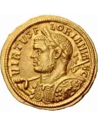 Les pièces de monnaies romaines de L'empereur Florien