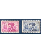 timbres de France de l'année 1934 à l'unité