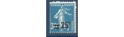 timbres de France de l'année 1926 à 1927 à l'unité