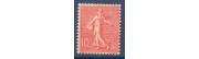 timbres de France de l'année 1903 à 1913 à l'unité