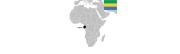 Pièces de monnaie de Gabon de collection