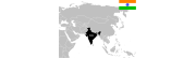 Pièces de monnaie des états princier d'Inde de collection
