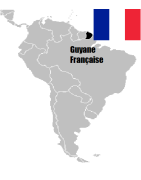 Pièces de monnaie de Guyane de collection