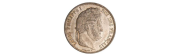 Pièces de monnaie française de 1/4 Franc Louis Philippe 1er