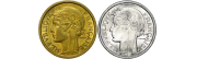 Pièces de monnaie française de 50 centimes Morlon