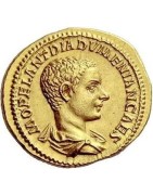 Les pièces de monnaies romaines de L'empereur Duadumenien