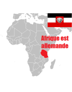 Pièces de monnaie d'Afrique de l'est orientale Allemande de collection