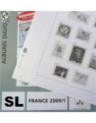 Toutes les feuilles DAVO Pré-imprimées pour timbres de l'année 2022