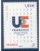 timbres de France de l'année 2022 à l'unité