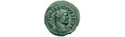 Les pièces de monnaies romaines du l'empereur Romain Allectus Usurpateur
