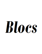 Blocs et feuillets