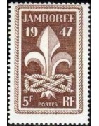 timbres de France de l'année 1947 à l'unité