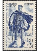 timbres de France de l'année 1950 à l'unité