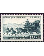 timbres de France de l'année 1952 à l'unité