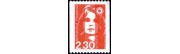 timbres de France de l'année 1990 à l'unité