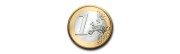 Pièce de monnaie euro à l'unité