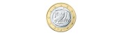 pièces de monnaie euro à l'unité de Grèce