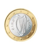 pièces de monnaie euro à l'unité Irlande