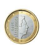 pièces de monnaie euro à l'unité Luxembourg