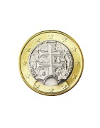 pièces de monnaie euro à l'unité Slovaquie