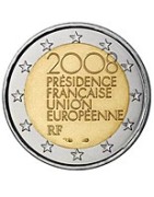 pieces de monnaie de 2 euros Commémoratives 2008