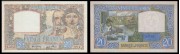 Billet Francais de collection de 20 Francs Science et Travail de la banque de France type 1940 Fayette F.12