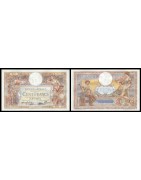 Billet Francais de collection de 100 Francs LOM, Luc Olivier Merson de la banque de France type 1905 Fayette F.22-F25