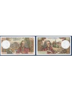 Billet Francais de collection de 10 Francs Voltaire de la banque de France type 1963 Fayette F.62