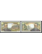 Billet Francais de collection de 5 Francs Pasteur de la banque de France type 1966 Fayette F.61