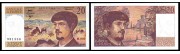 Billet Francais de collection de 20 Francs Debussy de la banque de France type 1980 Fayette F.66