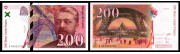 Billet Francais de collection de 200 Francs Eiffel de la banque de France type 1995 Fayette F.75