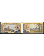 Billet Francais de collection de 5 nouveaux Francs Victor Hugo de la banque de France type 1959 Fayette F.56
