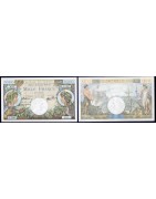 Billet Francais de collection de 1000 Francs Commerce et Industrie de la banque de France type 1940 Fayette F.39