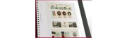Feuilles pré-imprimées SC SUPRA  Yvert et Tellier pour timbres