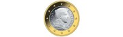 pièces de monnaie euro à l'unité de Lettonie