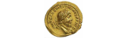 Les pièces de monnaies romaines de L'empereur des gaule usurpateur Victorin