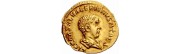 Les pièces de monnaie Romaine de l'empereur Saloninus, Salonin