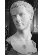 Les pièces de monnaie Romaine de l'empereur caligula