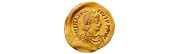 Les pièces de monnaies Byzantine de L'empereur Anastase 1er Anastasius