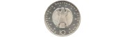 pièces de monnaie euro de 5€ et 10€ commémoratives Allemagne