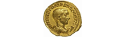 Les pièces de monnaies romaines de L'empereur Herennius Etruscus