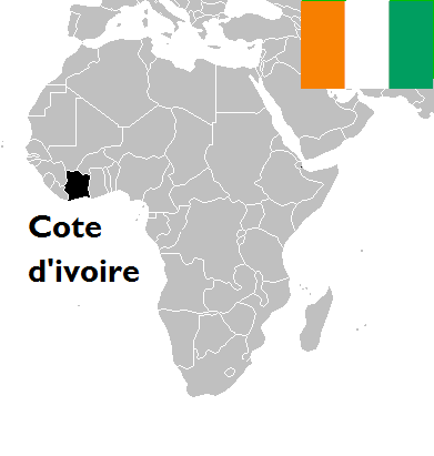 Billets de banque de cote d'ivoire de collection