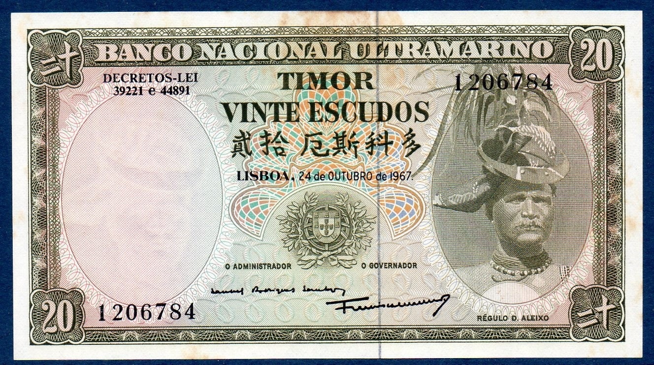 Billet de banque du Timor