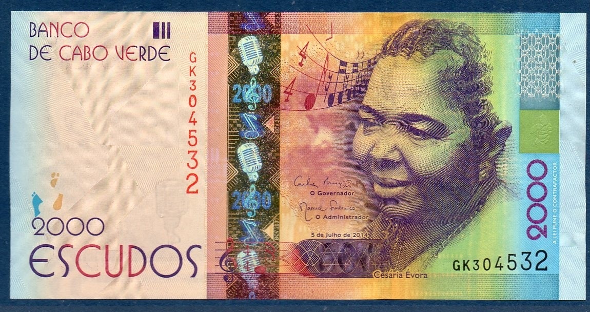 Billet de collection du Cap Vert