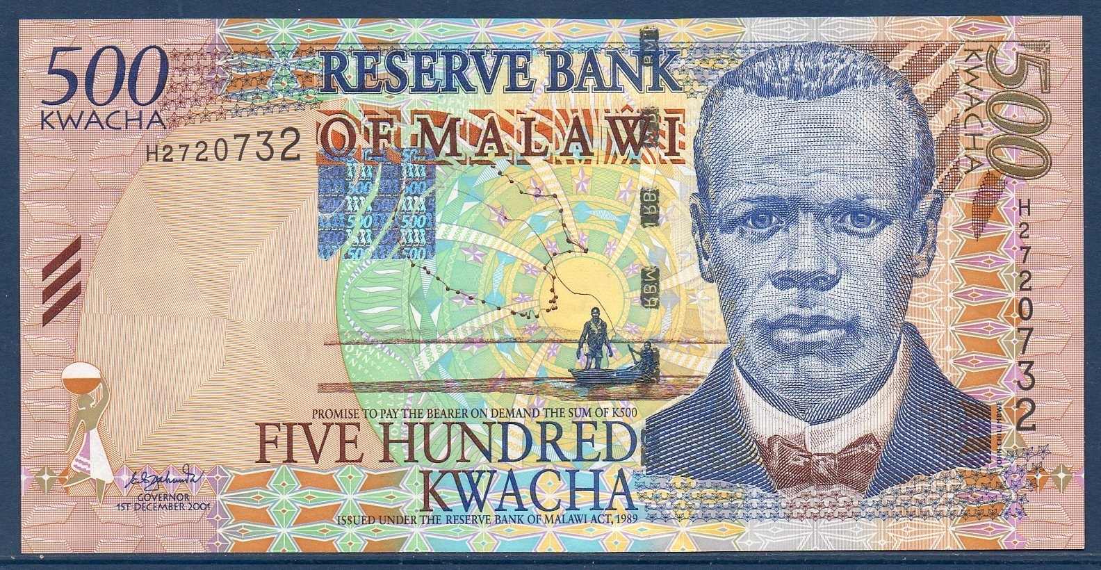 Billet de collection du Malawi
