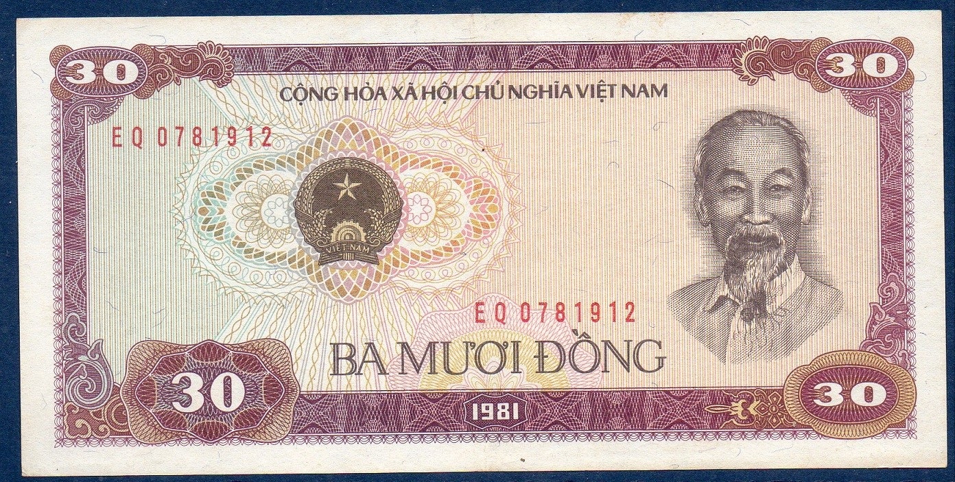 Billet de collection du Vietnam