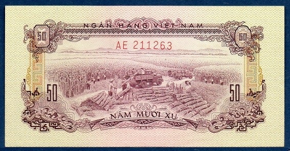 Billet de collection du Vietnam du Sud