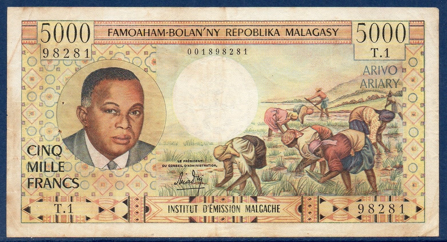 Billet Malgache